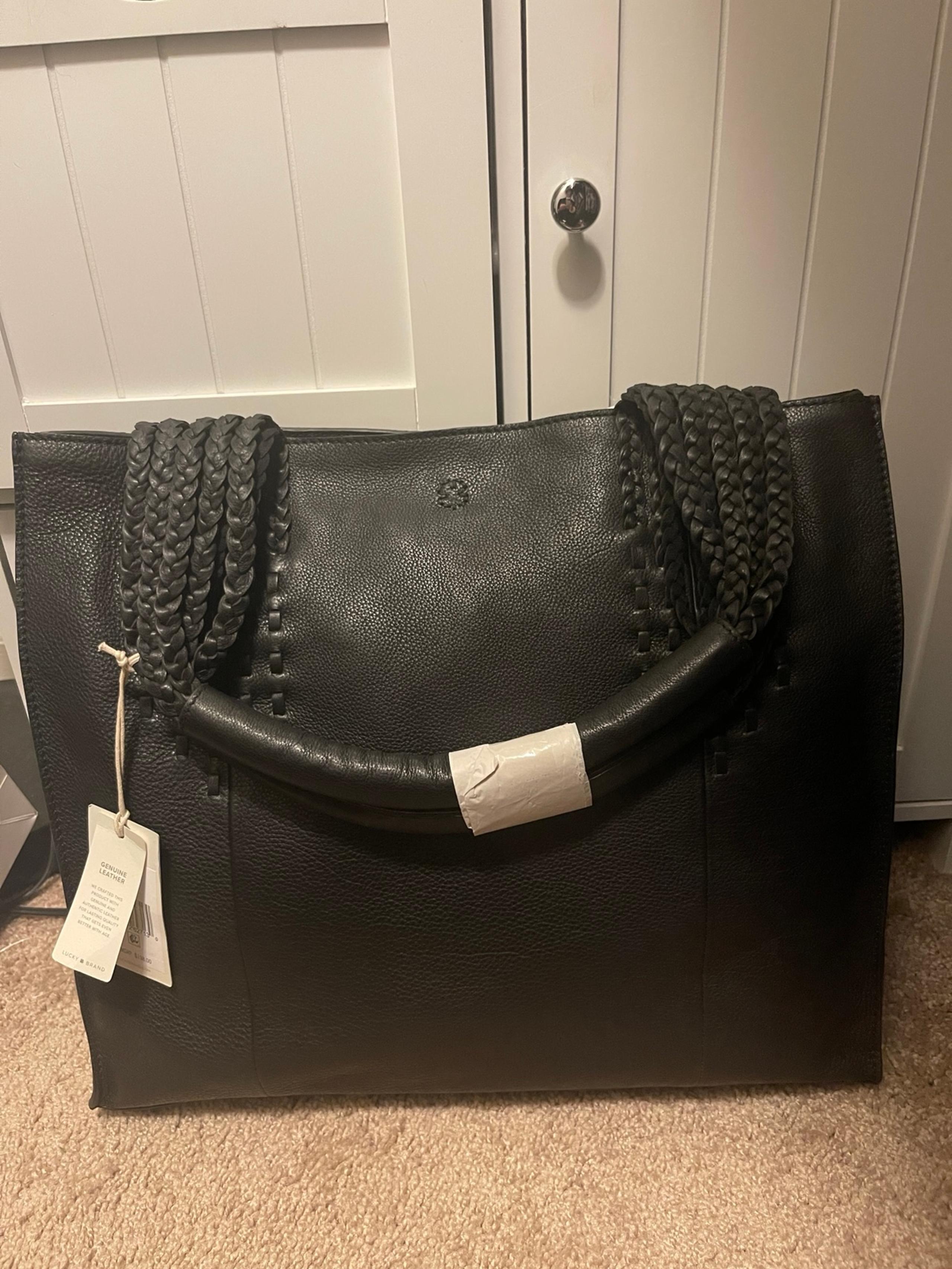 Mina Leather Tote Handbag