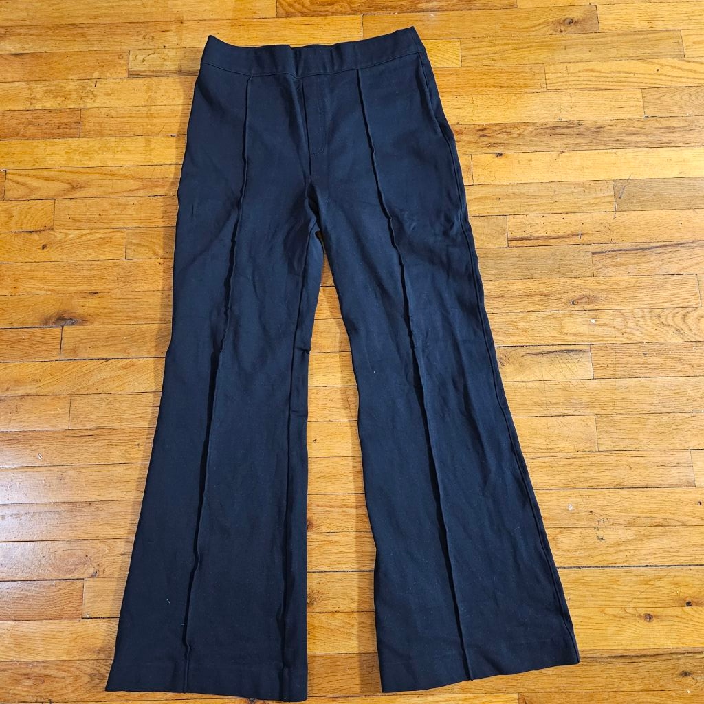 Spanx Women's Black Flare Pant Size L