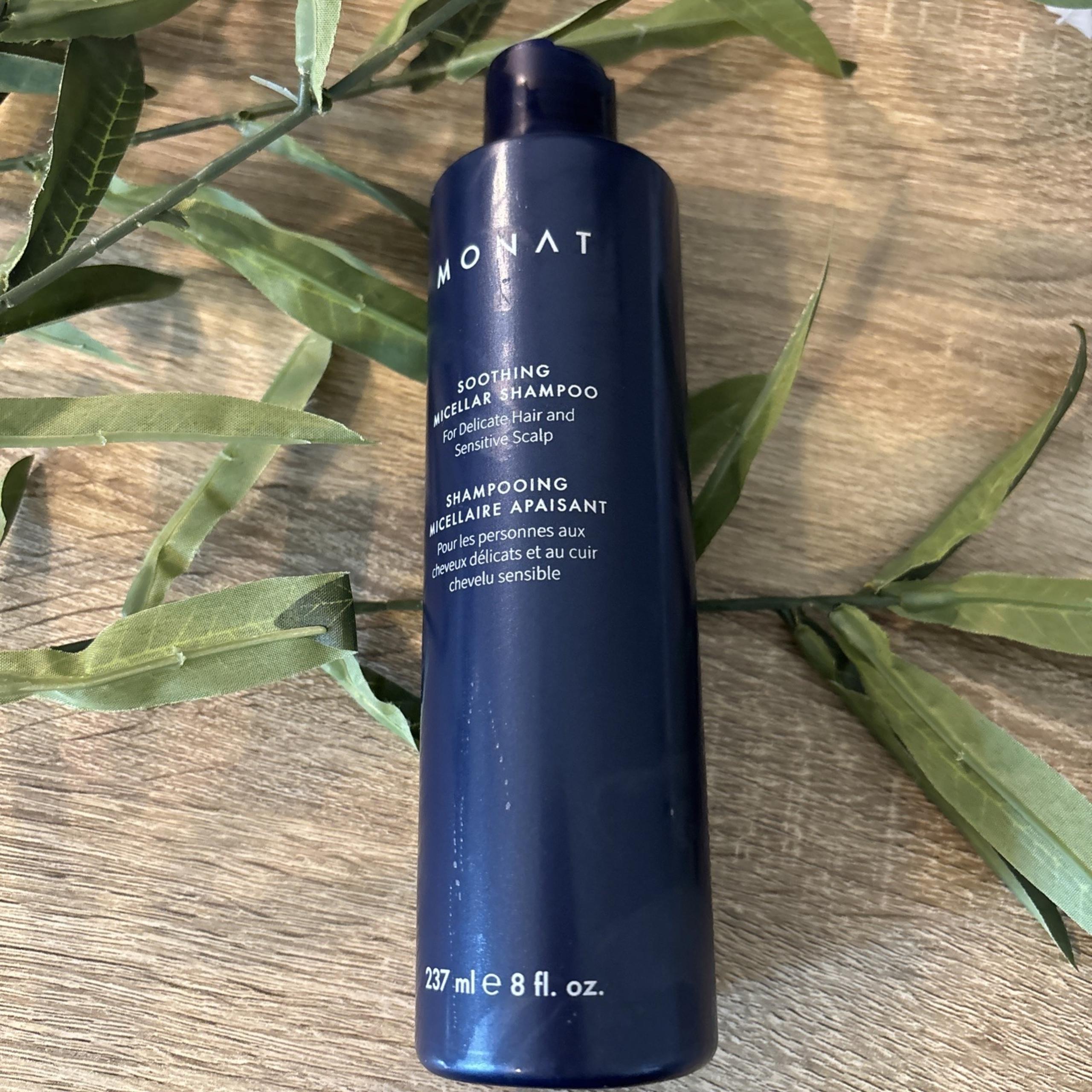 Monat Soothing Micellar Shampoo 237ml 8 fl. oz. Delicate Hair Sensitive Scalp