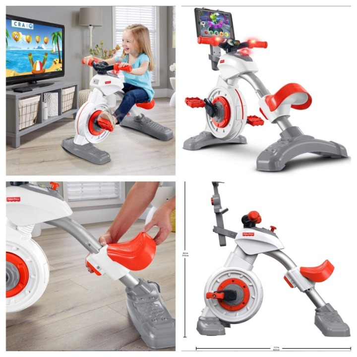 fisher price stationary bike