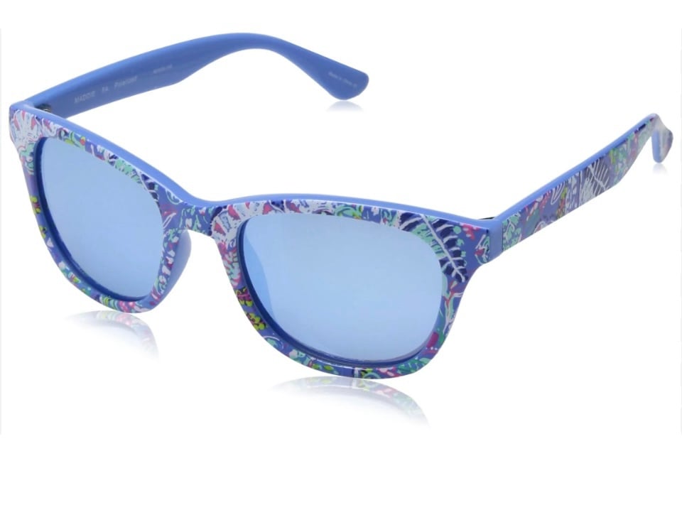 NWOT Lilly Pulitzer Fantasy Garden/aqua Sunglasses SOLD OUT!