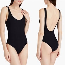 Onia Black One Piece Swimsuit