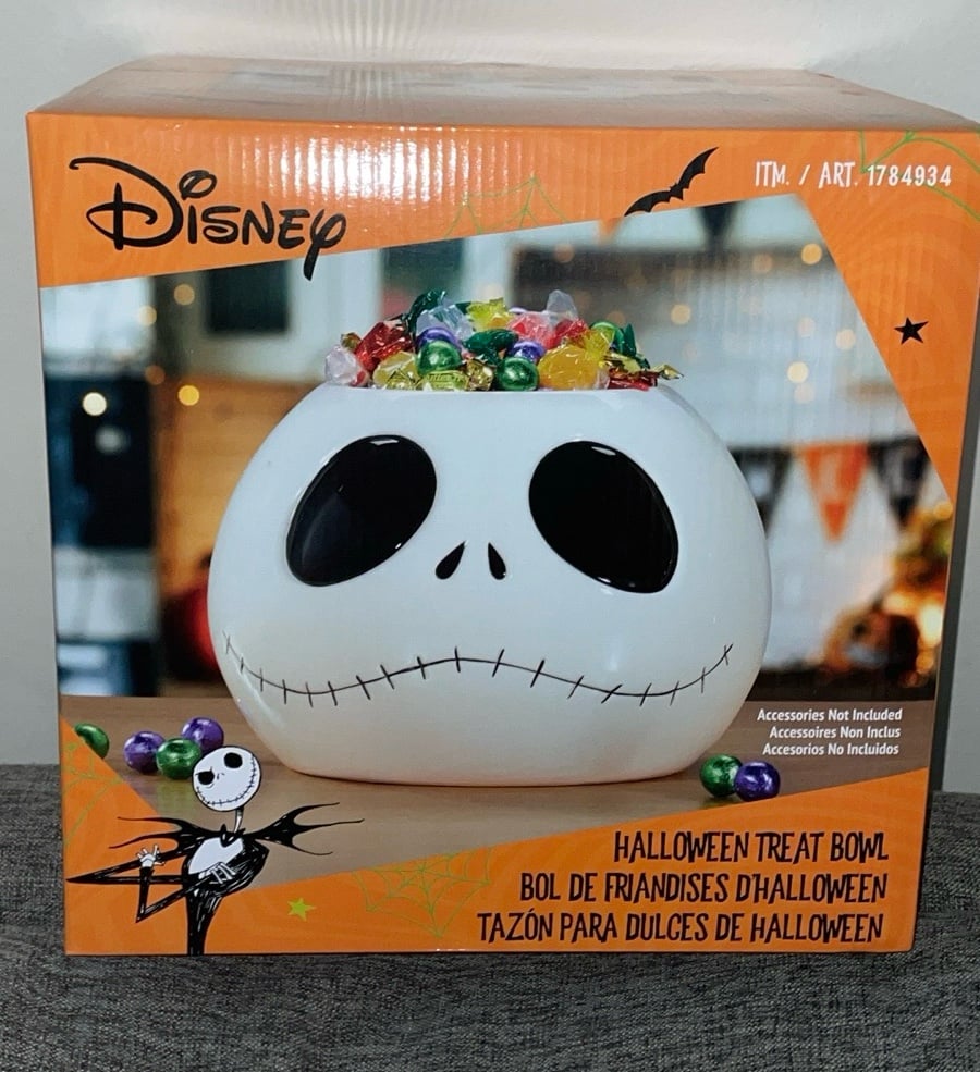 Disney Jack Skellington Treat bowl