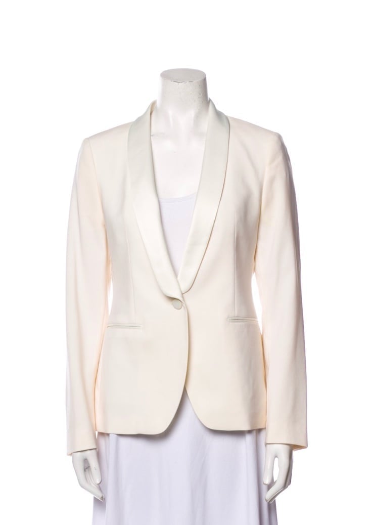 Tagliatore Tuxedo Virgin Wool Blazer