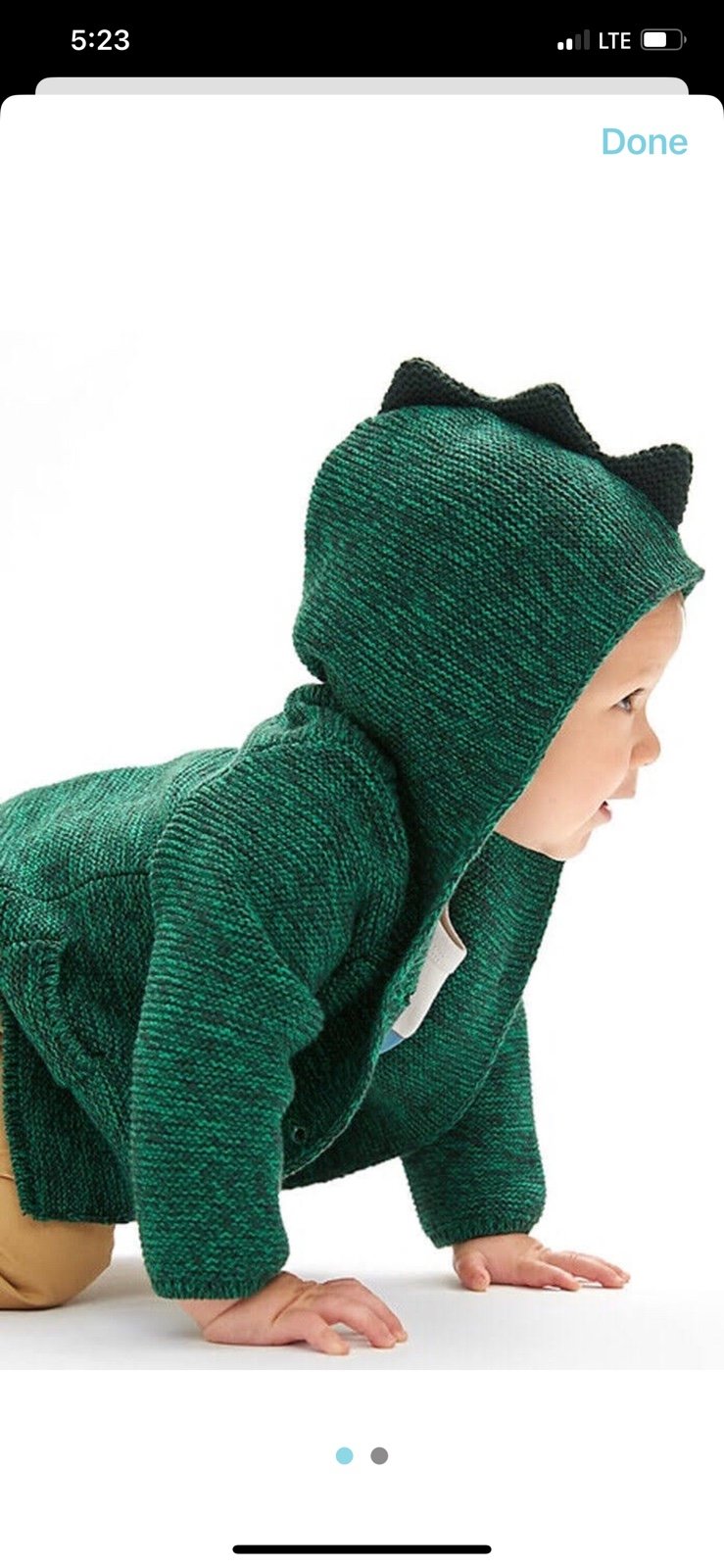 Baby Gap cardigan