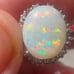 Australian opal ring