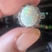 Australian opal ring