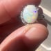 Australian opal ring