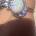 Australian opal ring