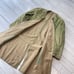 60s French Army Officer Coat Liner Vintage Inner Military Coat