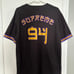 Supreme Red Rum Baseball Jersey - Black Large