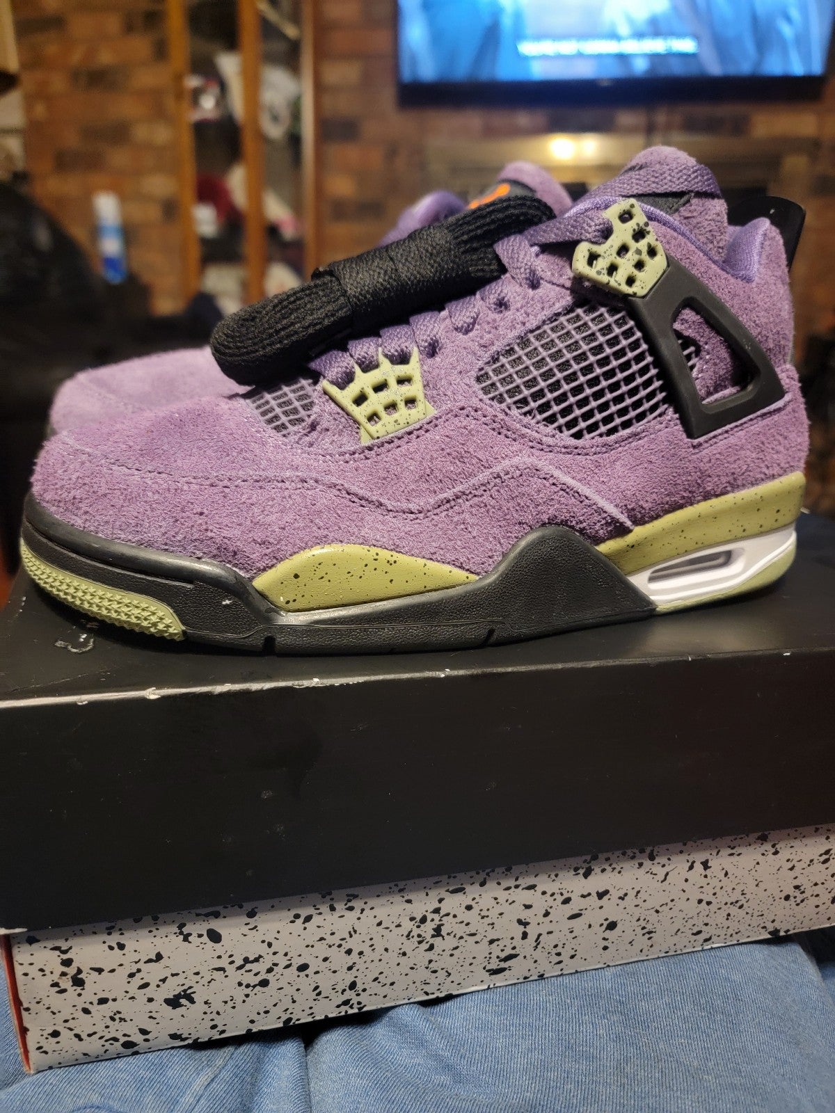 Jordan 4 canyon purple