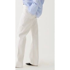 J.Crew Point Sur loose straight jean in white NWT Size 34