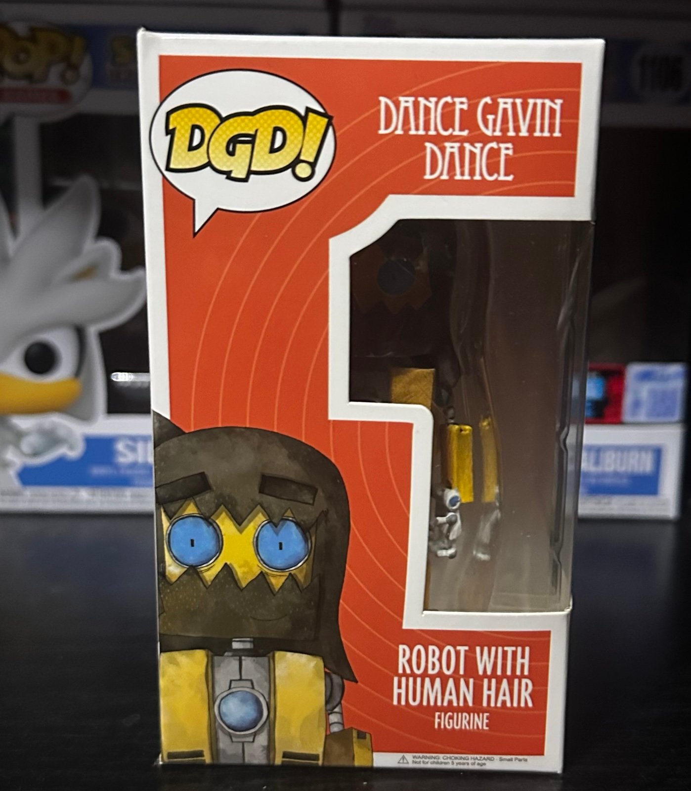 Dance Gavin Dance Robot With Human Hair Figure