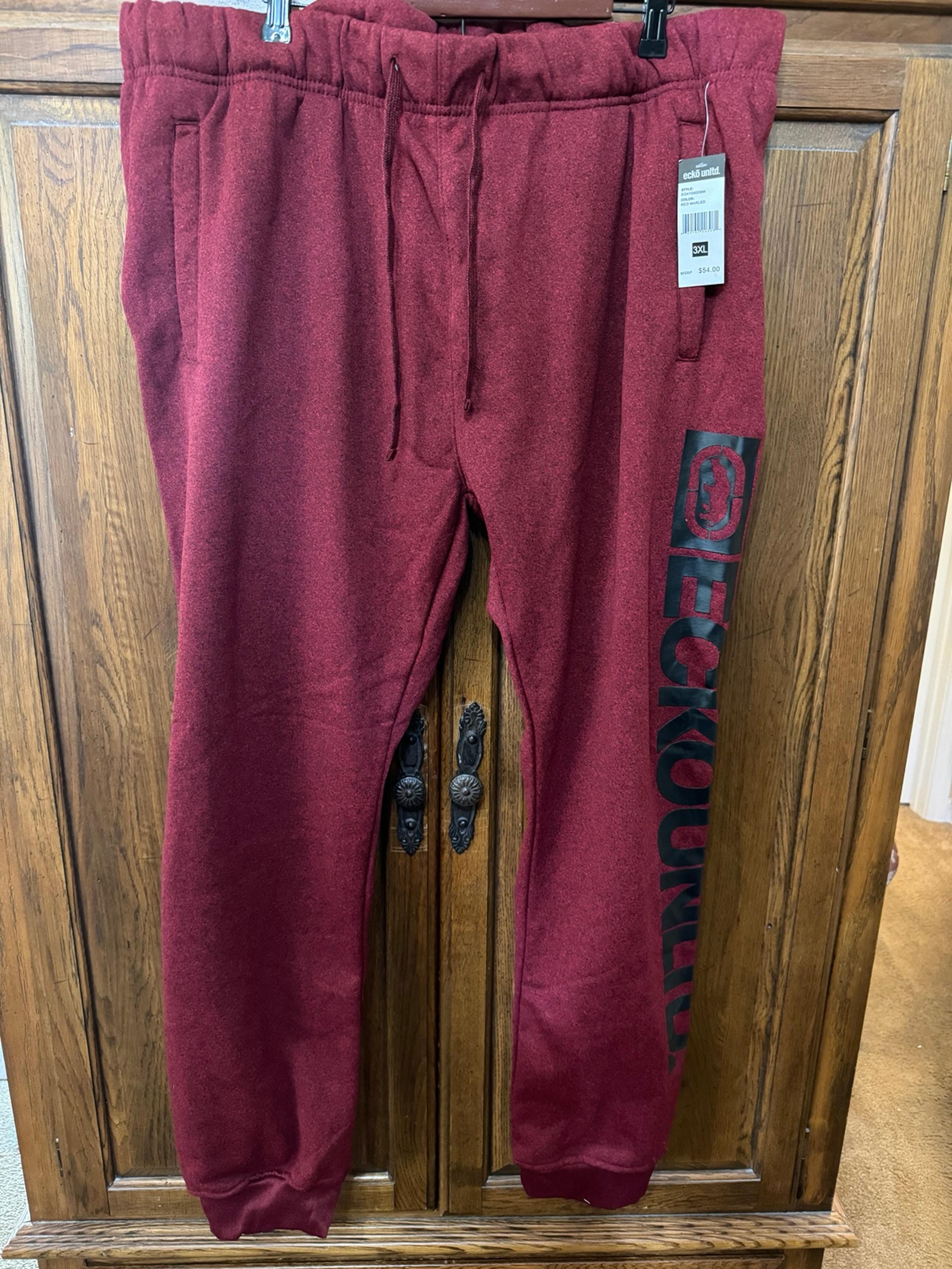 ecko unltd sweatpants for men size 3x