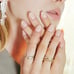 OHORA N OFFICE LOOK NB-019 Semi-cured Gel Nail Stickers - 6 PACK LOT