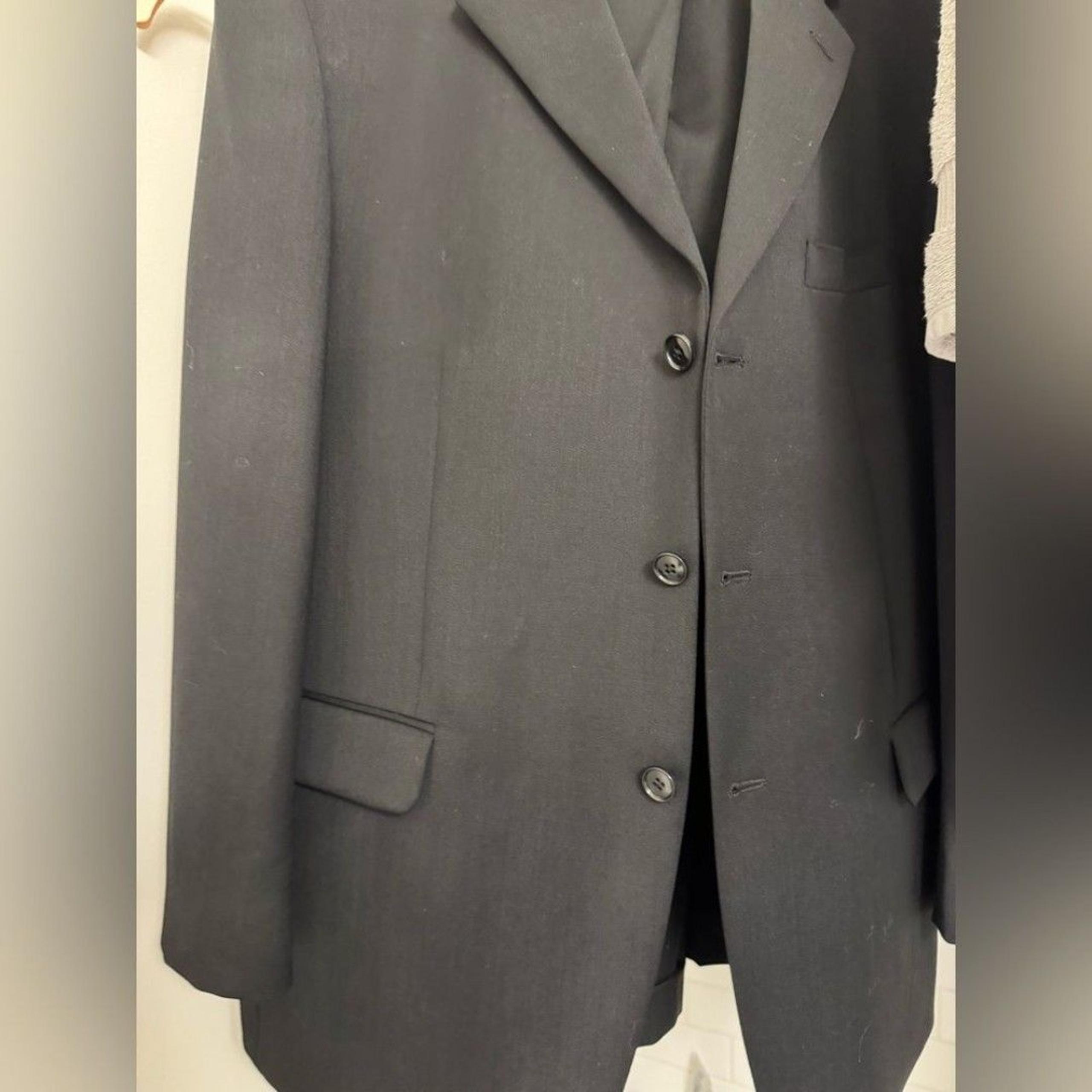 Classic Men’s black suit and pants