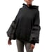NWT! Express Oversized Faux Fur Sweatshirt Hoodie