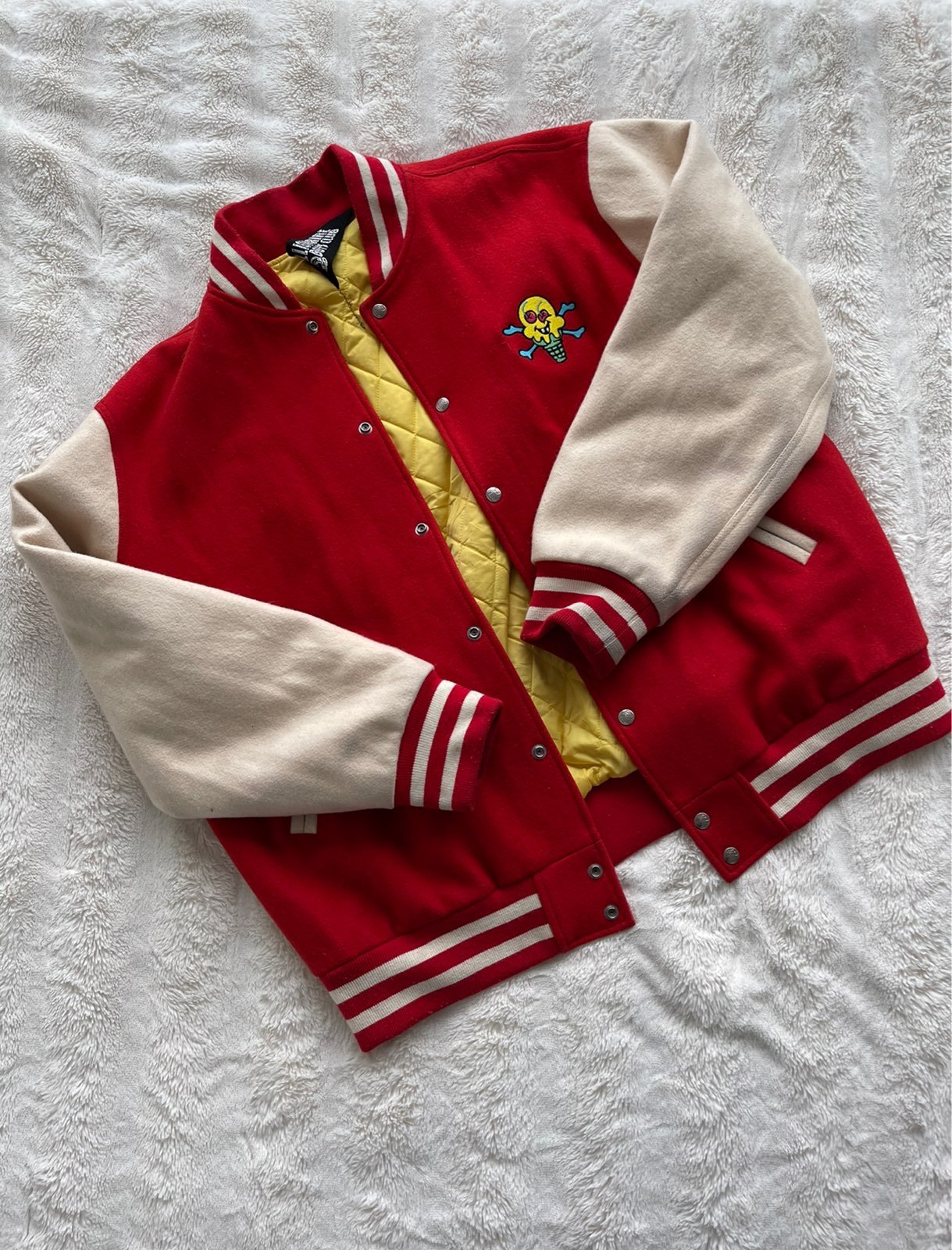 billionaire boys club 2001 vintage varsity jacket