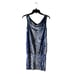 Diane Von Furstenberg 100% Silk Dress Size 6 Cowl Neck Snake Skin Black Yellow