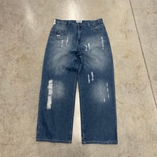 Raw Y2K jeans