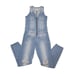 GUESS VTG Jumpsuit Los Angeles Overalls Women's 8 Denim Skinny Leg Romper Y2K