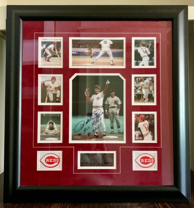 Pete Rose Autographed Photo