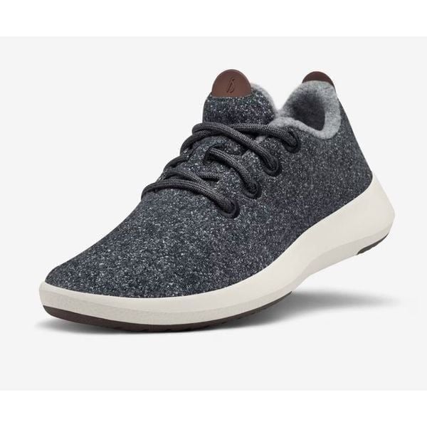 Allbirds Mizzle Wool Running Shoe 8 Natural Gray