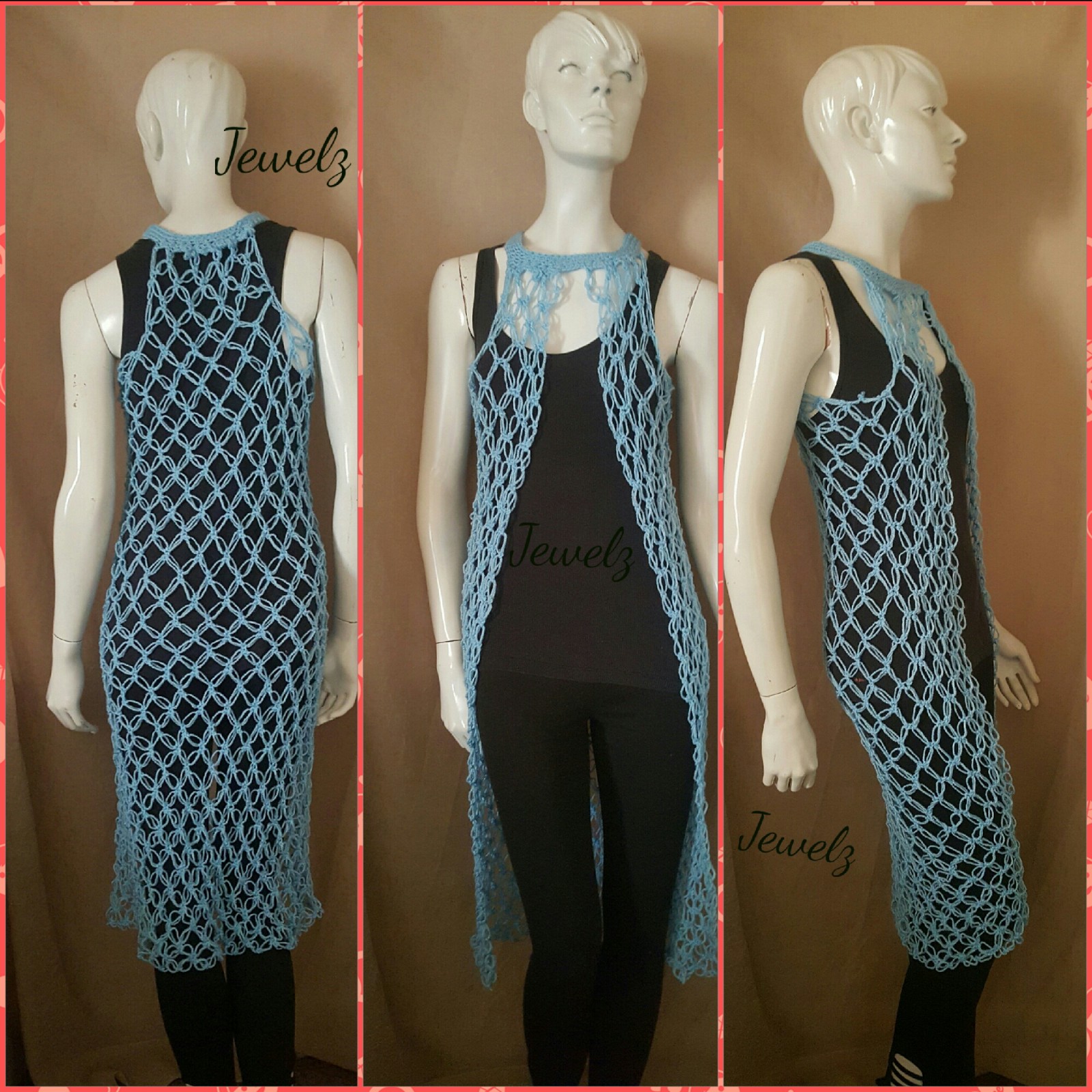Crochet cover up