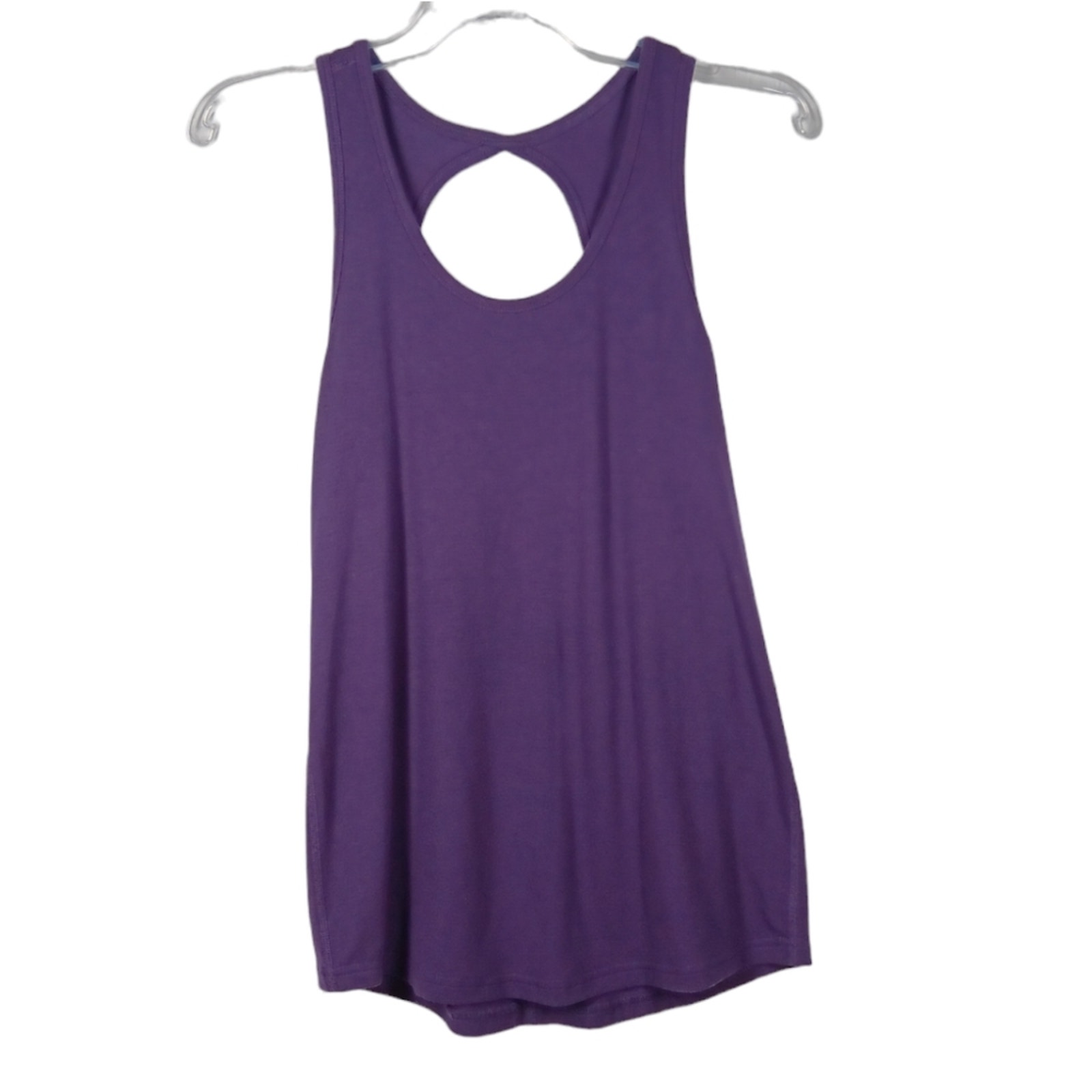 Zyia Twist Tank Top Purple size XS