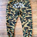 AUTHENTIC BAPE ORIGINAL CAMO SWEATPANTS