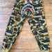 AUTHENTIC BAPE ORIGINAL CAMO SWEATPANTS