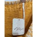 Free people sweet Annie mini dress yellow Small New