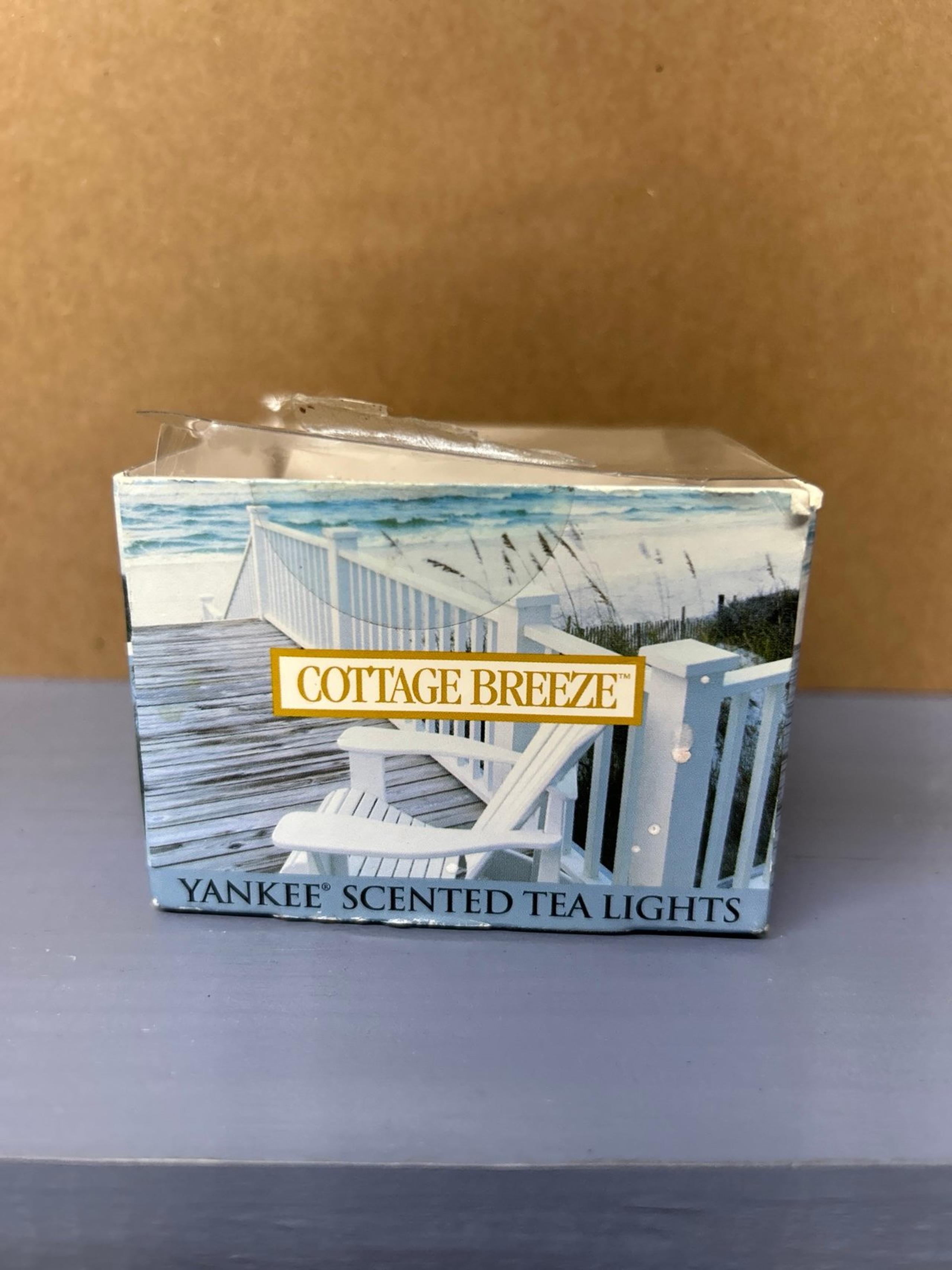 Yankee Candle Cottage Breeze Tea Lights (pls READ) - Fresh Collection