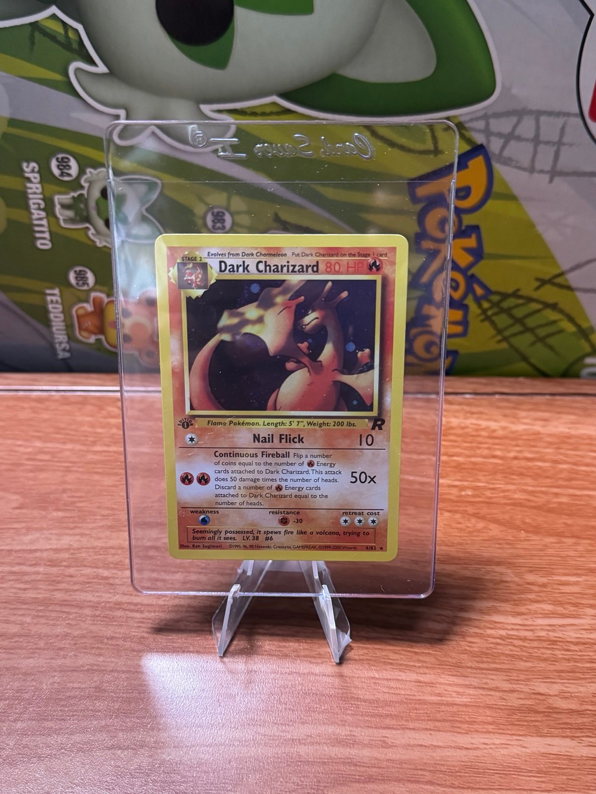 1st Edition Dark Charizard holo