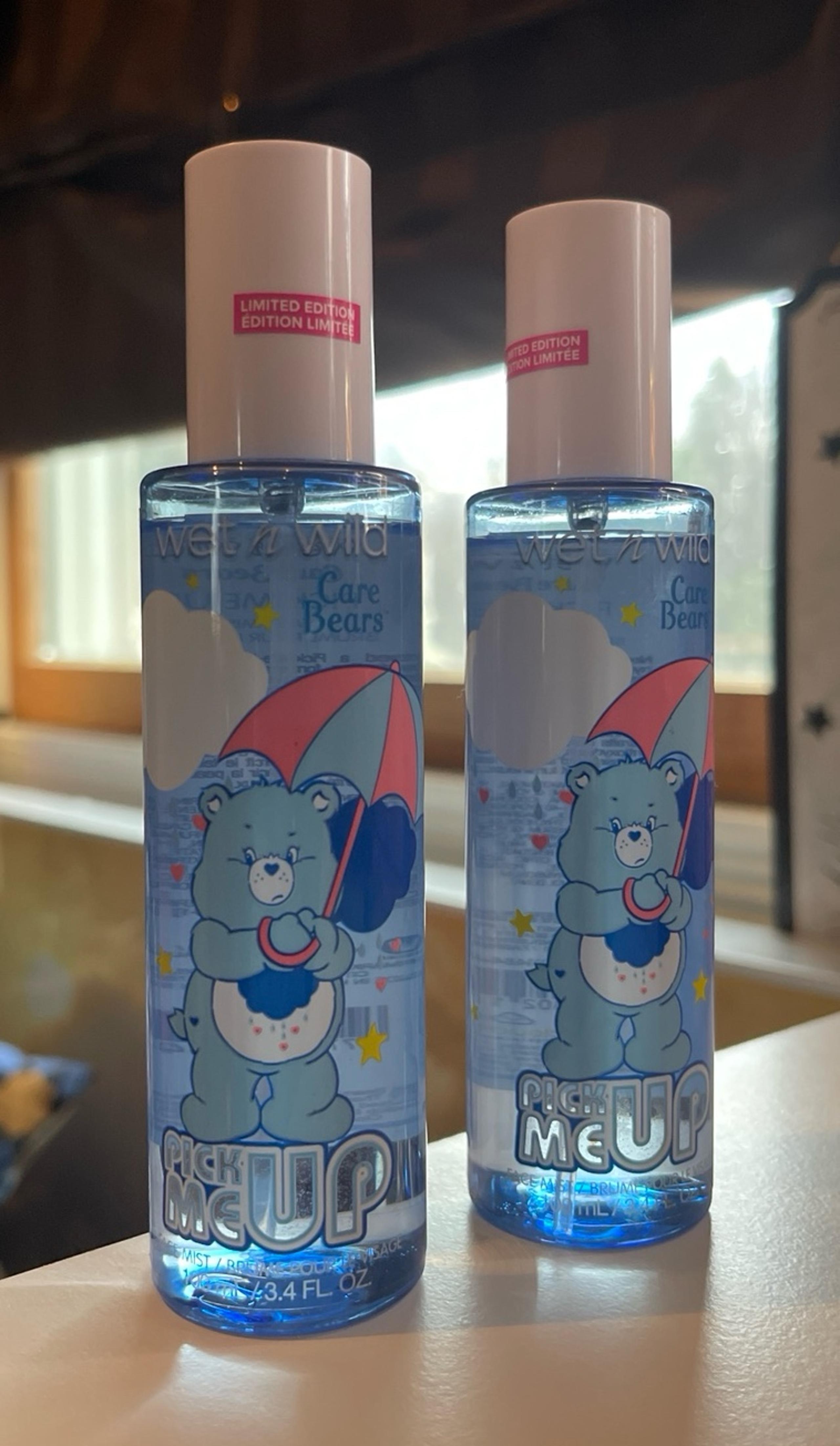Limited Edition Care Bear Hydrating Face Mist - NEW - Set of 2 - 3.4 fl oz