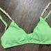 ViX Paula Hermanny NWT Matched 2 Piece Brazilian Ruched Back Bikini Swimsuit MED