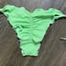 ViX Paula Hermanny NWT Matched 2 Piece Brazilian Ruched Back Bikini Swimsuit MED