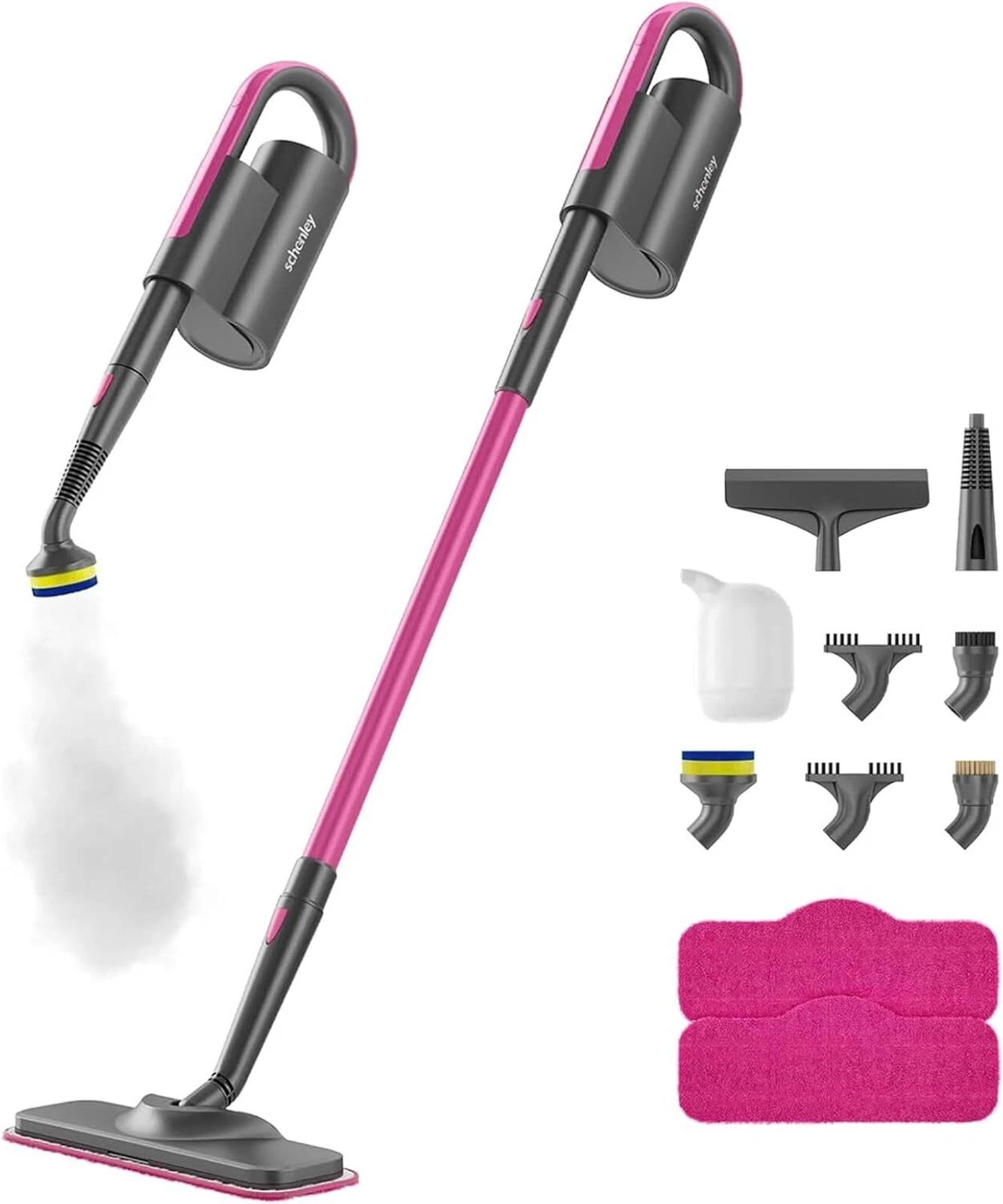 NEW SEALED Schenley Steam Mop Cleaner with Detachable Handheld Steamer for Clea