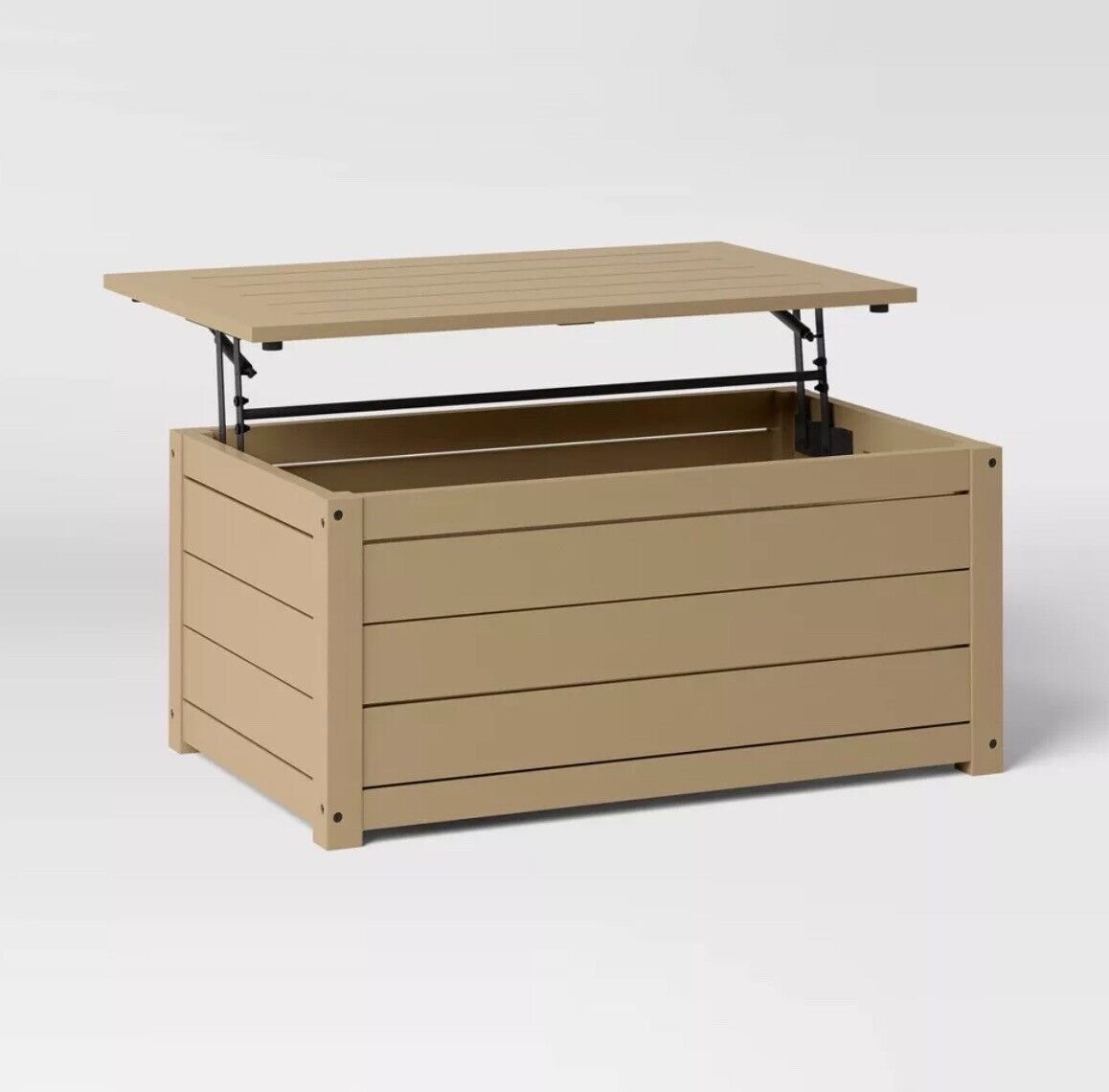 Rectangle Esker Lift Top Indoor/Outdoor Patio Coffee Table Brown - Threshold