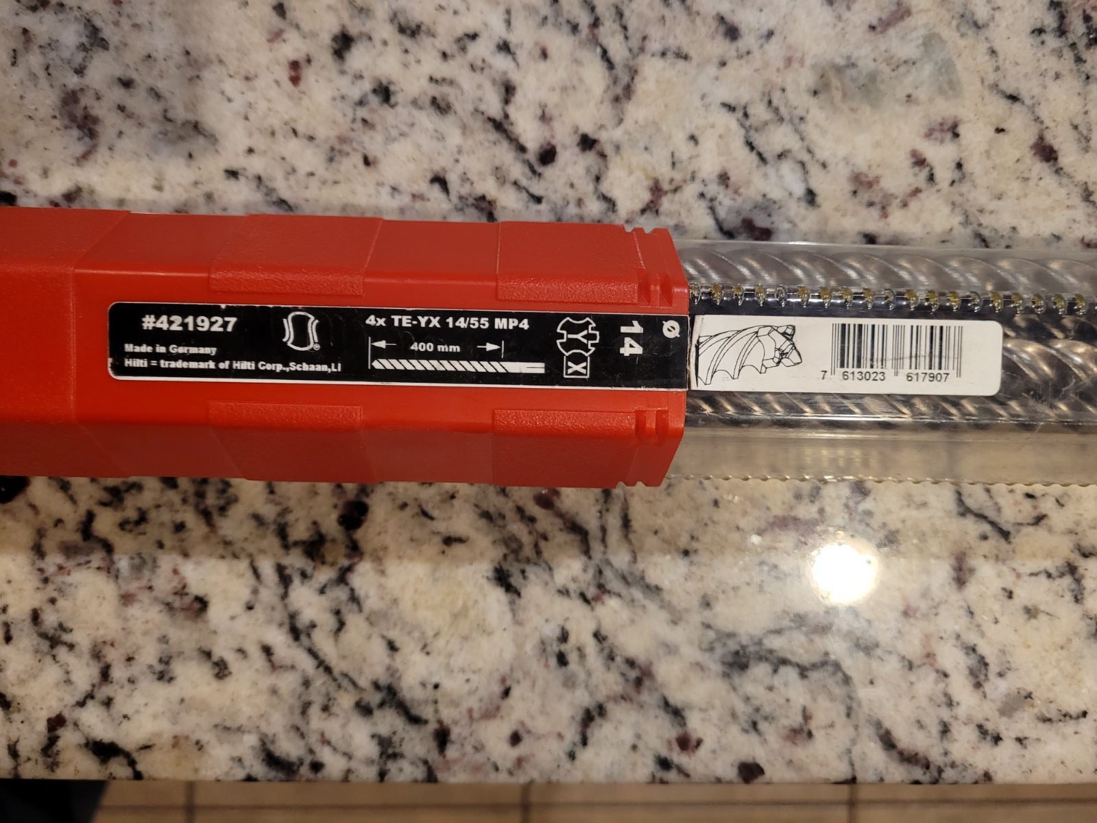 hilti 14 te-yx 14/55 mp4 drill bits con