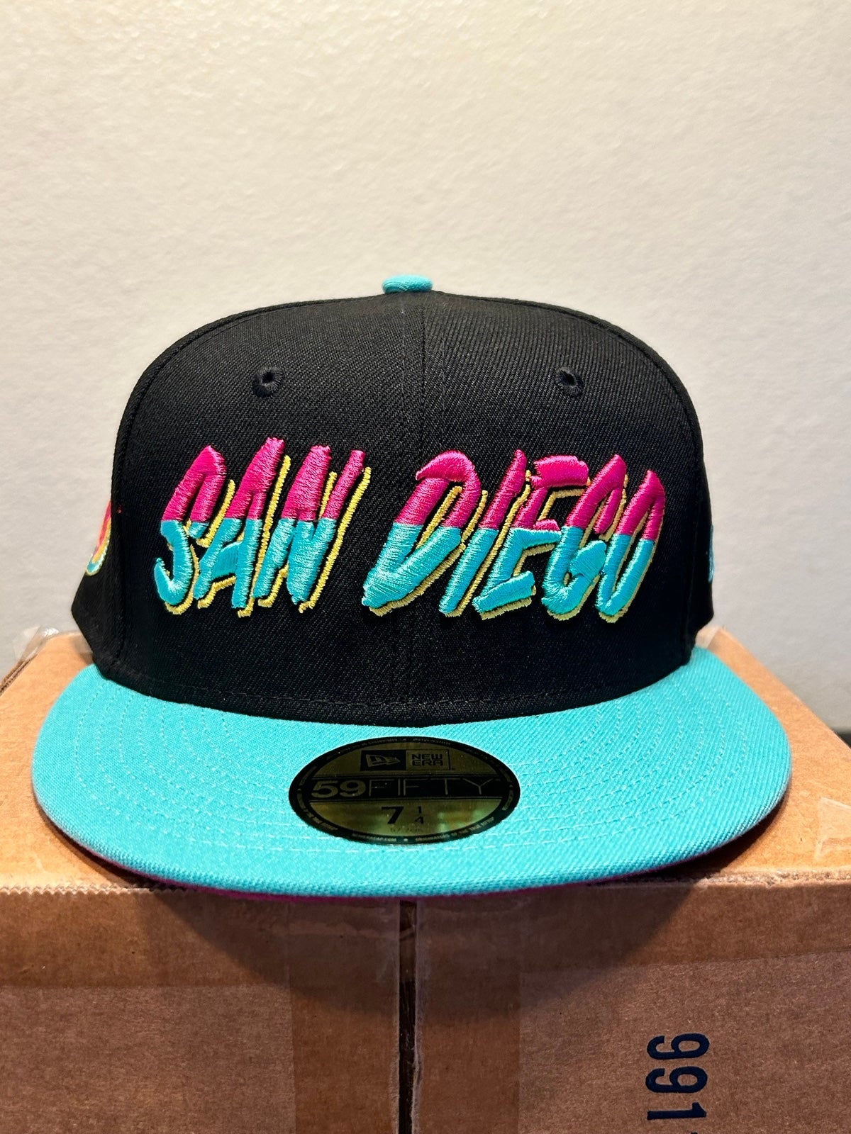 San Diego Padres Fitted Hat 7 1/4