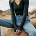 NWT Free People Good Karma Slay Workout Top