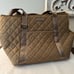JOAN & DAVID Quilted 20” Travel Brown Dog Carrier Tote Bag - Like New!
