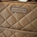 JOAN & DAVID Quilted 20” Travel Brown Dog Carrier Tote Bag - Like New!