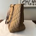 JOAN & DAVID Quilted 20” Travel Brown Dog Carrier Tote Bag - Like New!