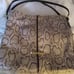 Anne Klein faux python print, polka dots, Shoulderbag,handbag, purse tote bag
