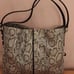 Anne Klein faux python print, polka dots, Shoulderbag,handbag, purse tote bag