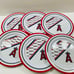 MLB Los Angeles Melamine dinner set