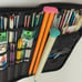 Portfolio case of various knitting needles